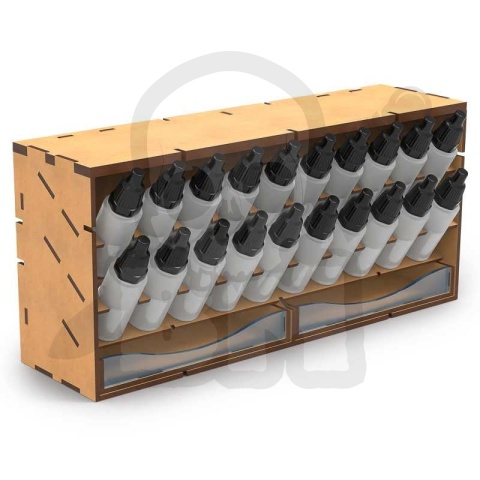 Stojak na farby 17ml - organizer poziomy - Vertical Compact