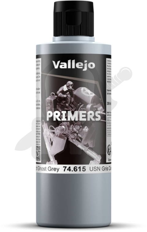 Vallejo 74615 Surface Primer 200 ml. USN Light Ghost Grey