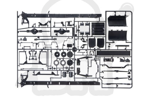 Italeri 3969 1:24 Model ciężarówki Renault AE500 Magnum