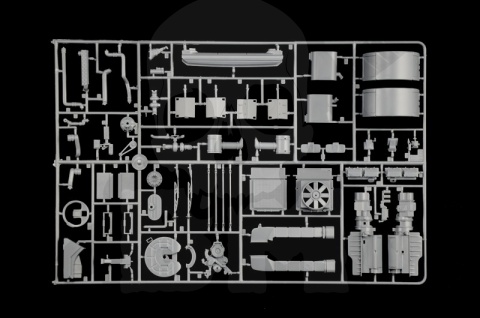 Italeri 3969 1:24 Model ciężarówki Renault AE500 Magnum