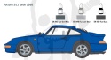 1:24 Porsche 911 Complete Set For Modeling Starter kit farbki narzędzia