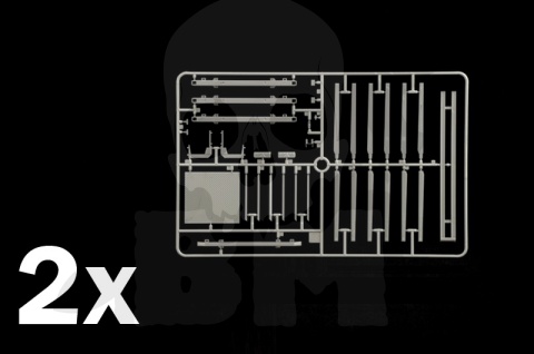 1:24 Model naczepy do przewozu kłód drewna Timber Trailer