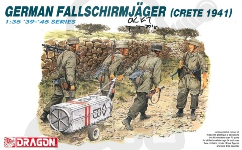 1:35 German Fallschirmjägers Crete 1941