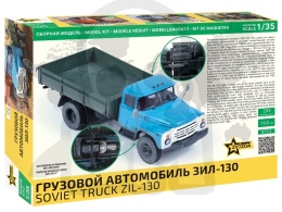 1:35 Rosyjska ciężarówka ZIL 130 Soviet Truck