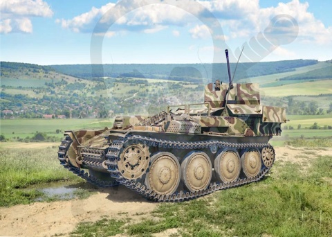 1:35 Model niemieckiego pojazdu plot Sd. Kfz. 140 Flakpanzer 38(t) Gepard