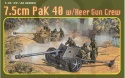 1:35 Armata ppanc z załogą - 7.5cm PAK 40 w/Heer Gun Crew