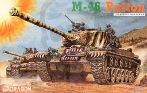1:35 Amerykański czołg M-46 Patton