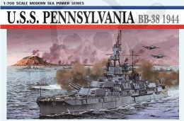 1:700 Pancernik U.S.S. Pennsylvania BB-38