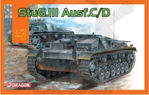 1:72 Model niemieckiego działa samobieżnego StuG.III Ausf.C/D