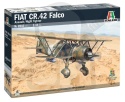 1:48 Model nocnego myśliwca FIAT CR.42 Falco Assault/Night Fighter