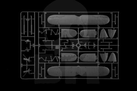 1:48 Model nocnego myśliwca FIAT CR.42 Falco Assault/Night Fighter