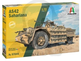 1:72 Włoski samochód sił specjalnych AS 42 Sahariana