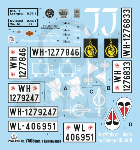 1:9 Kdf. 1 Typ 82 Kübelwagen