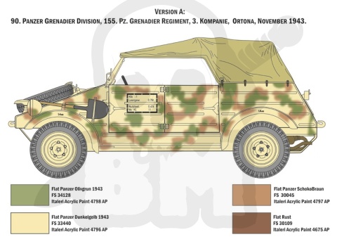1:9 Kdf. 1 Typ 82 Kübelwagen