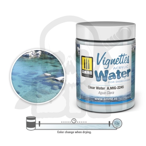 Ammo Mig 2245 Clear Waters 100ml