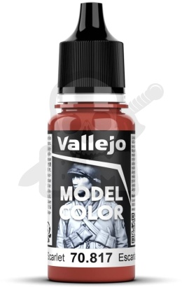 Vallejo 70817 Model Color 18ml Scarlet 70.817