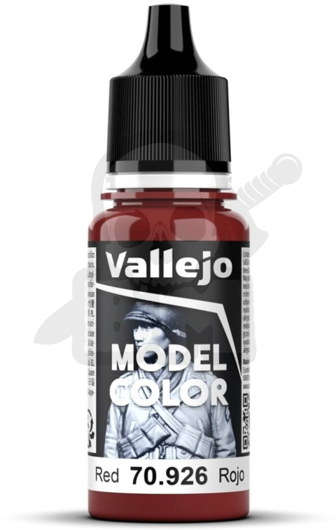 Vallejo 70926 Model Color 18ml Red 70.926