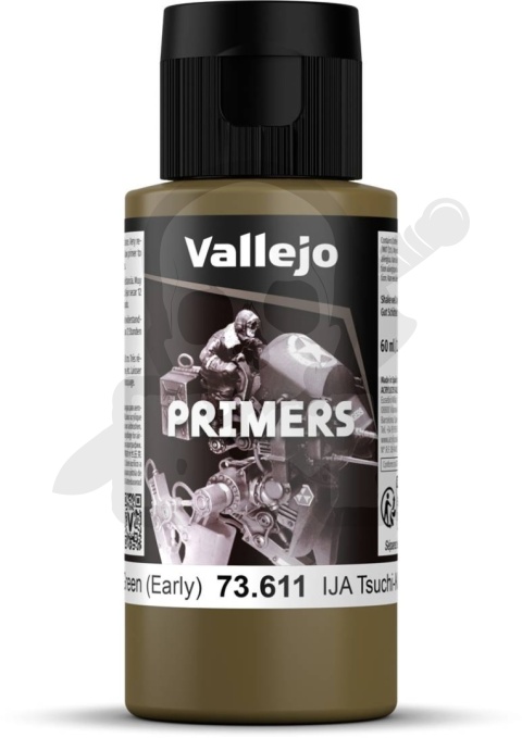 Vallejo 73611 Surface Primer 60 ml. IJA-Tsuchi-Kusa-IRO Earth Green (early)