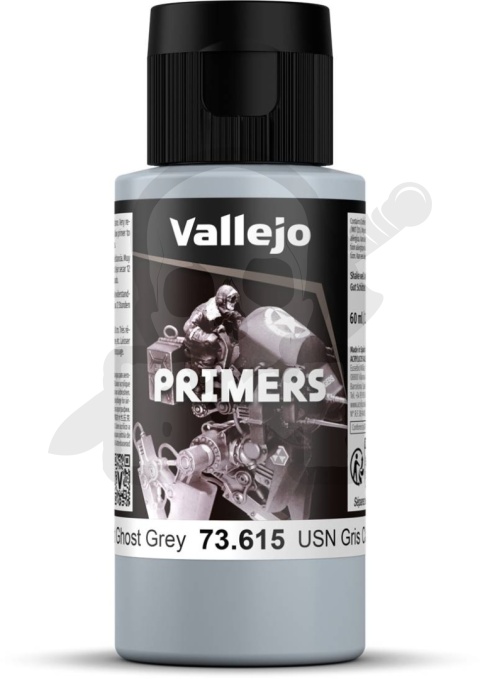 Vallejo 73615 Surface Primer 60 ml. USN Light Ghost Grey