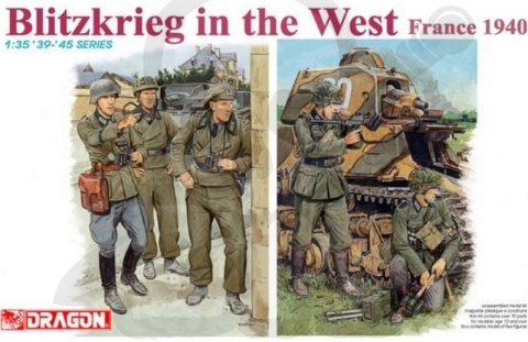 1:35 Blitzkrieg in the West France 1940 - niemieccy żołnierze