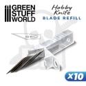10x Hobby Knife Blade Refill - ostrza do noża 10 szt. rozmiar 11