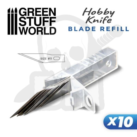 10x Hobby Knife Blade Refill - ostrza do noża 10 szt. rozmiar 11