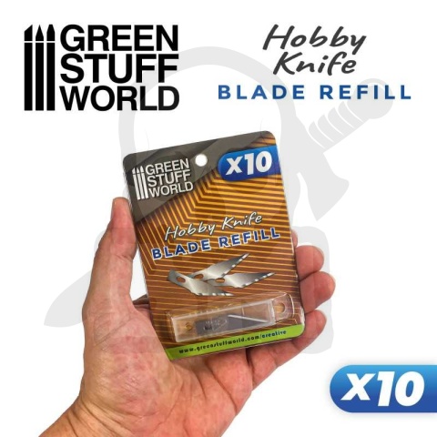 10x Hobby Knife Blade Refill - ostrza do noża 10 szt. rozmiar 11