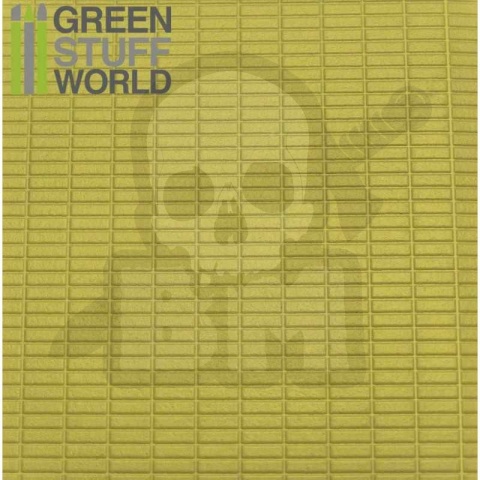 ABS Plasticard - Średnie prostokąty arkusz teksturowany A4