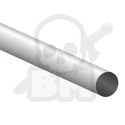 ABS Plasticard - profile ROD 1mm 10 szt.