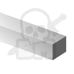 ABS Plasticard - profile ROD 2mm 10 szt.