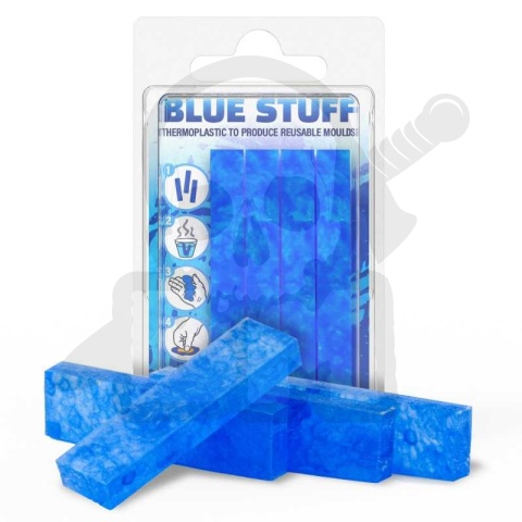 Blue Stuff Mold 4 Bars - materiał do odlewów 4 paski