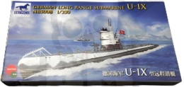 Bronco NB5008 German Type U-IX Submarine 1:350