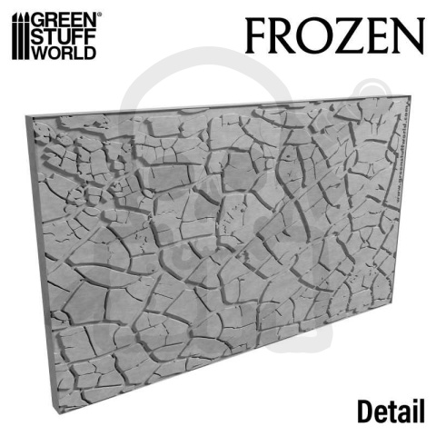 Frozen Rolling Pin wałek do odciskania miniaturowych tekstur Mróz