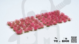 Gamers Grass: Pink Flowers (Wild) 70 kępek 6mm