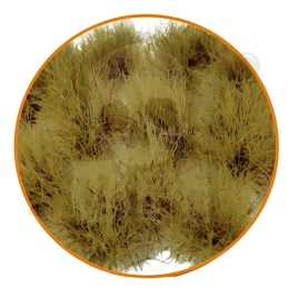 Grass Tufts - 12mm self-adhesive Beige - beżowe kępki trawy