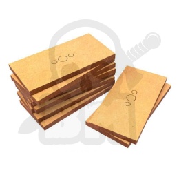 MDF Bases - 25x50 mm 10 szt. podstawki pod figurki prostokątne