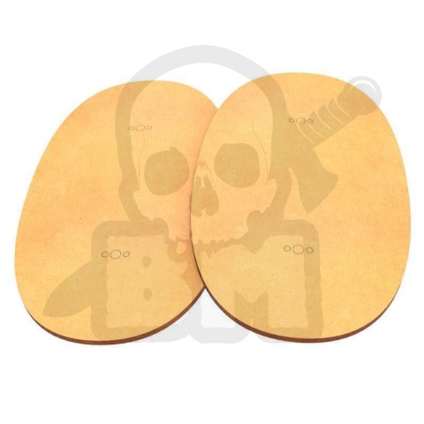 MDF Bases - Oval 170x105mm 2 szt. podstawki pod figurki