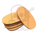 MDF Bases - Oval 60x35 mm 6 szt. podstawki pod figurki