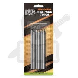Mini Ribbon Tools Set - Narzędzia rzeźbiarskie 6 szt.