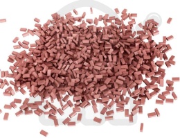 Model Bricks - Dark Red czerwone miniaturowe cegły 500 szt.