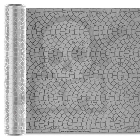 Pavement Rolling Pin wałek do odciskania miniaturowych tekstur