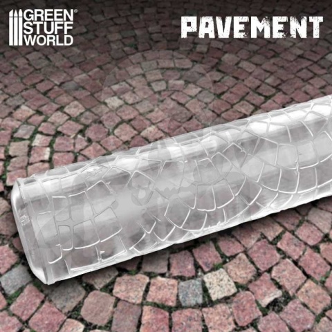 Pavement Rolling Pin wałek do odciskania miniaturowych tekstur