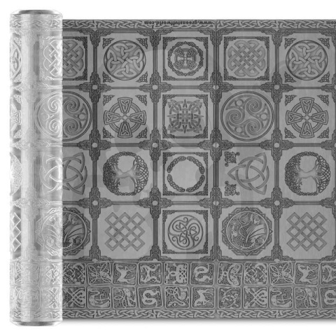 Rolling Pin Celtic wałek do odciskania miniaturowych tekstur