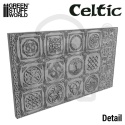 Rolling Pin Celtic wałek do odciskania miniaturowych tekstur