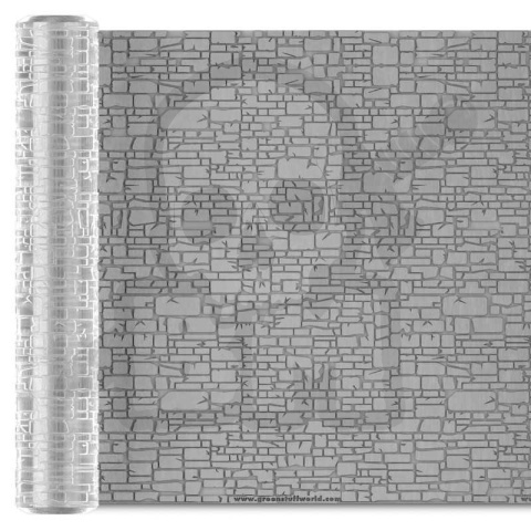 Rolling Pin Small Bricks wałek do odciskania tekstur małe cegiełki