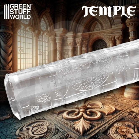 Temple Rolling Pin wałek do odciskania miniaturowych tekstur