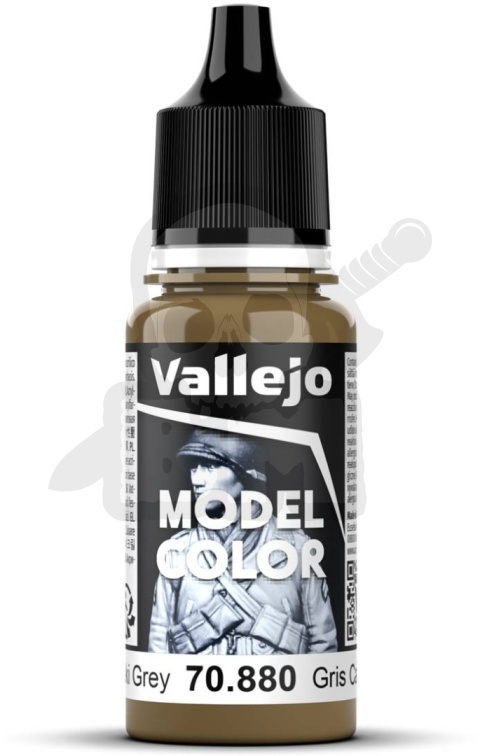 Vallejo 70880 Model Color 18ml Khaki Grey 70.880