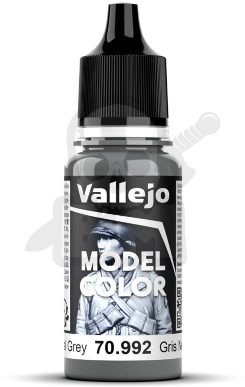 Vallejo 70992 Model Color 18ml Neutral Grey 70.992