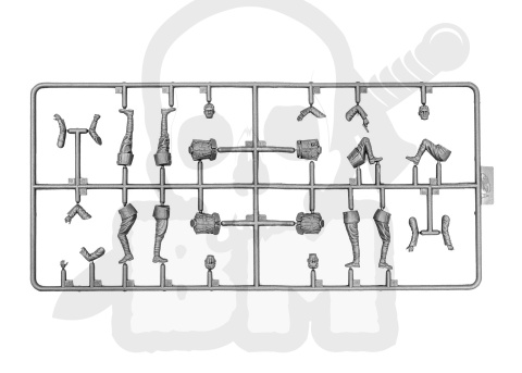WWI Brewster Body Shield US Infantry 4 żołnierzy w pancerzach 1:35