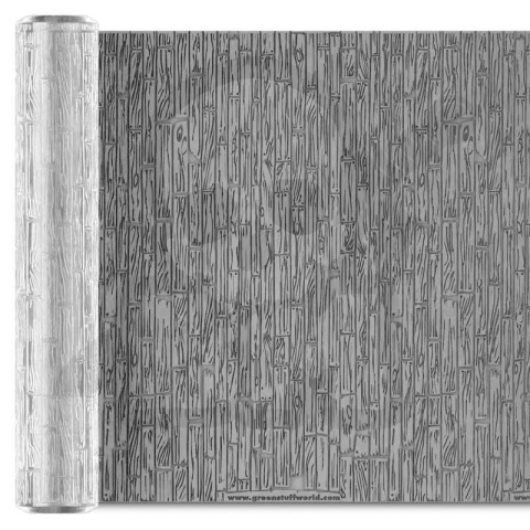 Wood Planks Rolling Pin wałek do odciskania miniaturowych tekstur